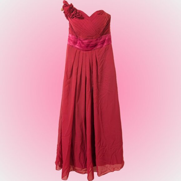 H.S.D Floral One Shoulder Long - Picture 2 of 6